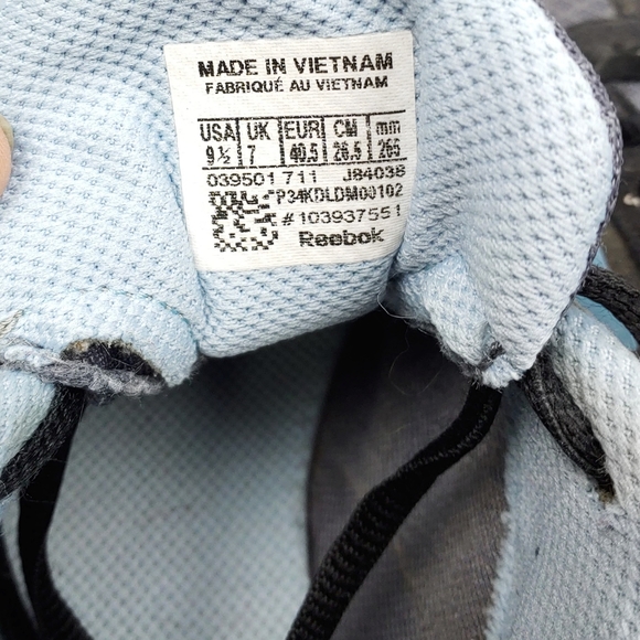 Reebok Techno 2 Womns 9.5 Blue/Grey Running Sneaks - Picture 4 of 7